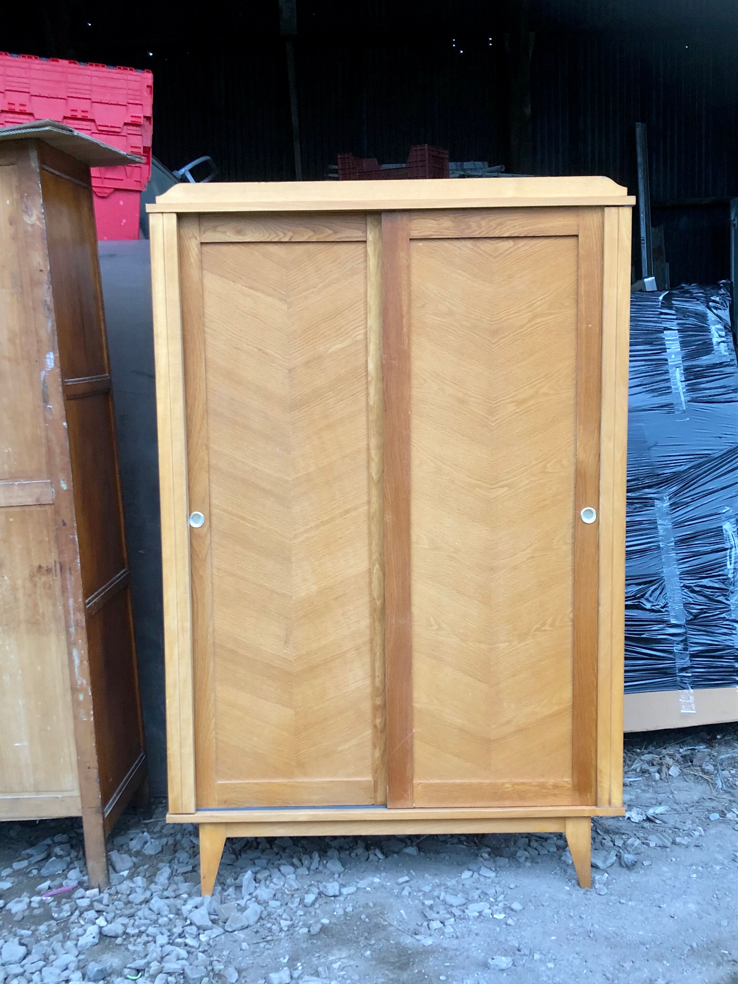 Vintage wardrobe compass feet