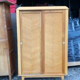 Vintage wardrobe compass feet