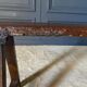 Xviith bench in chene patina of origin