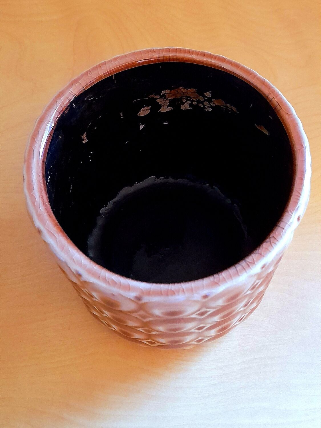 Ceramic pot cover 70s