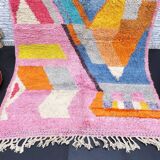 Traditional Moroccan wool rug 3 x 2 m