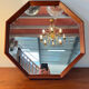 Teak mirror from the 60s