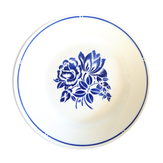 Badonviller 1930 round dish, French manufacture