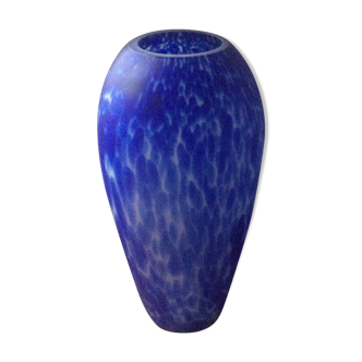 Lampe pâte de verre de Vianne vintage des années 70
