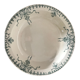 Round dish Gien porcelain Iron earth "Venice"