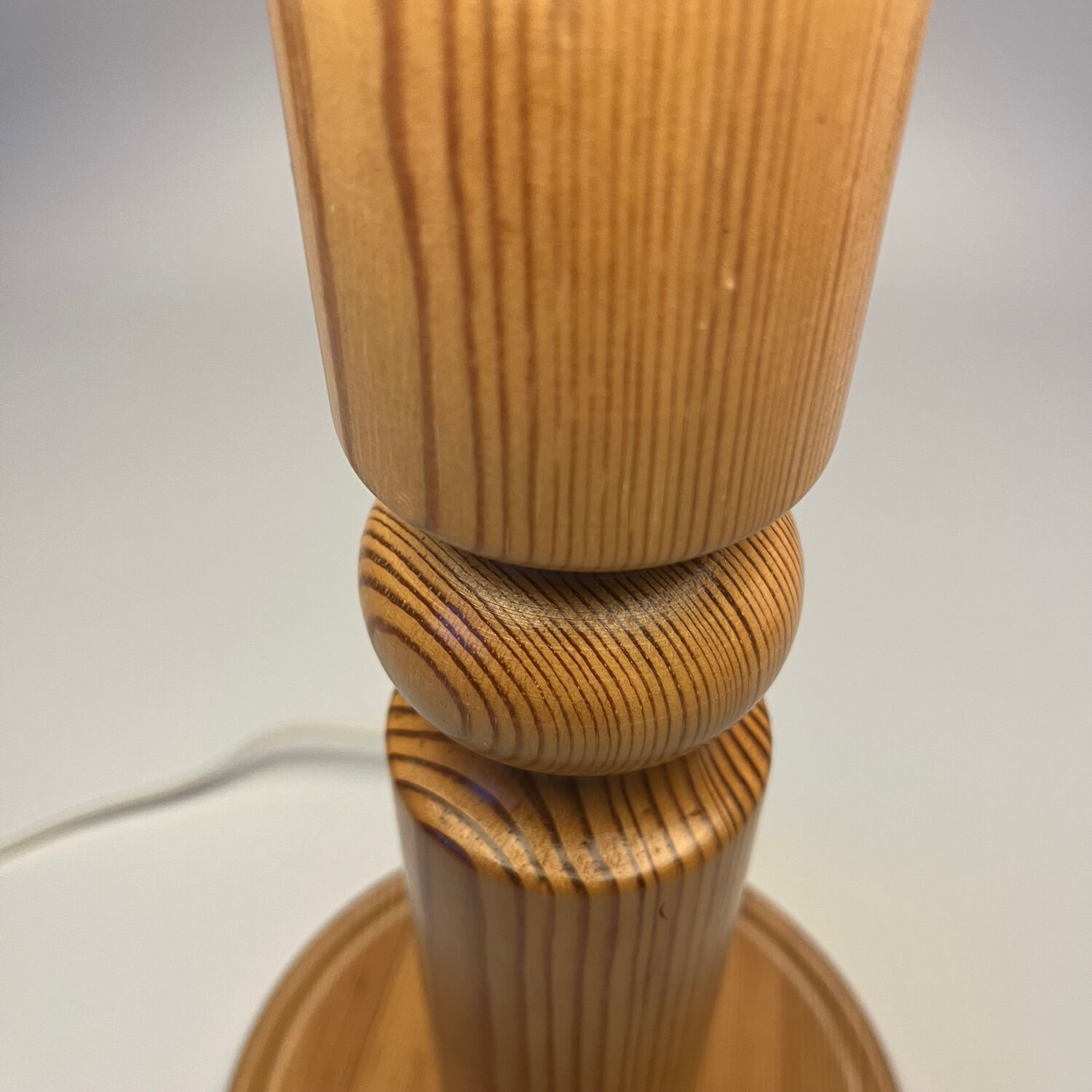 Pair of Swedish lamps – Solbackens Svarveri – 1970s