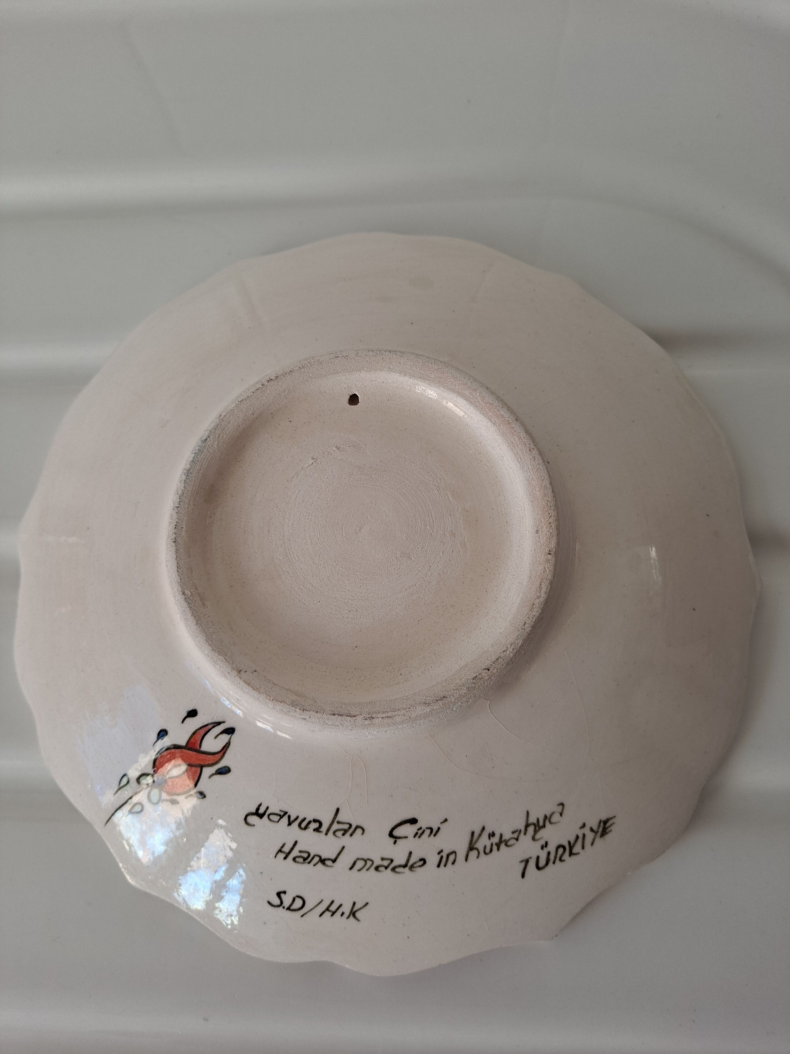 Turkish plate Kütahya