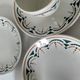 Set of 3 K&G Lunéville cups and saucers – Succao model, 1920s