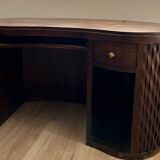 Rosewood desk, bean shape