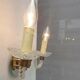 Applique 2 bras verre Murano vintage 1950