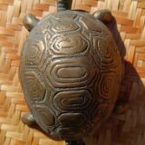 Ancient bronze tortoise ashtray