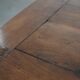 Elegant and subtle antique French dining table made of fruitwood
