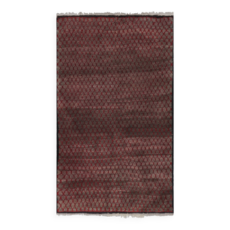 Tapis vintage turc de oushak tissé à la main 106x180 cm
