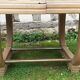 Art deco table from the 1930s in raw cherry wood