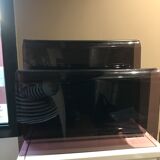 Smoked plexiglass magazine door