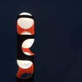 Mid-Century Swiss Space Age Floor Lamp Guggerli L3 by Rosemarie and Rico Baltensweiler for Baltensweiler, set of 2