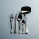 GUY DEGRENNE STAINLESS STEEL CUTLERY SET, 1970s