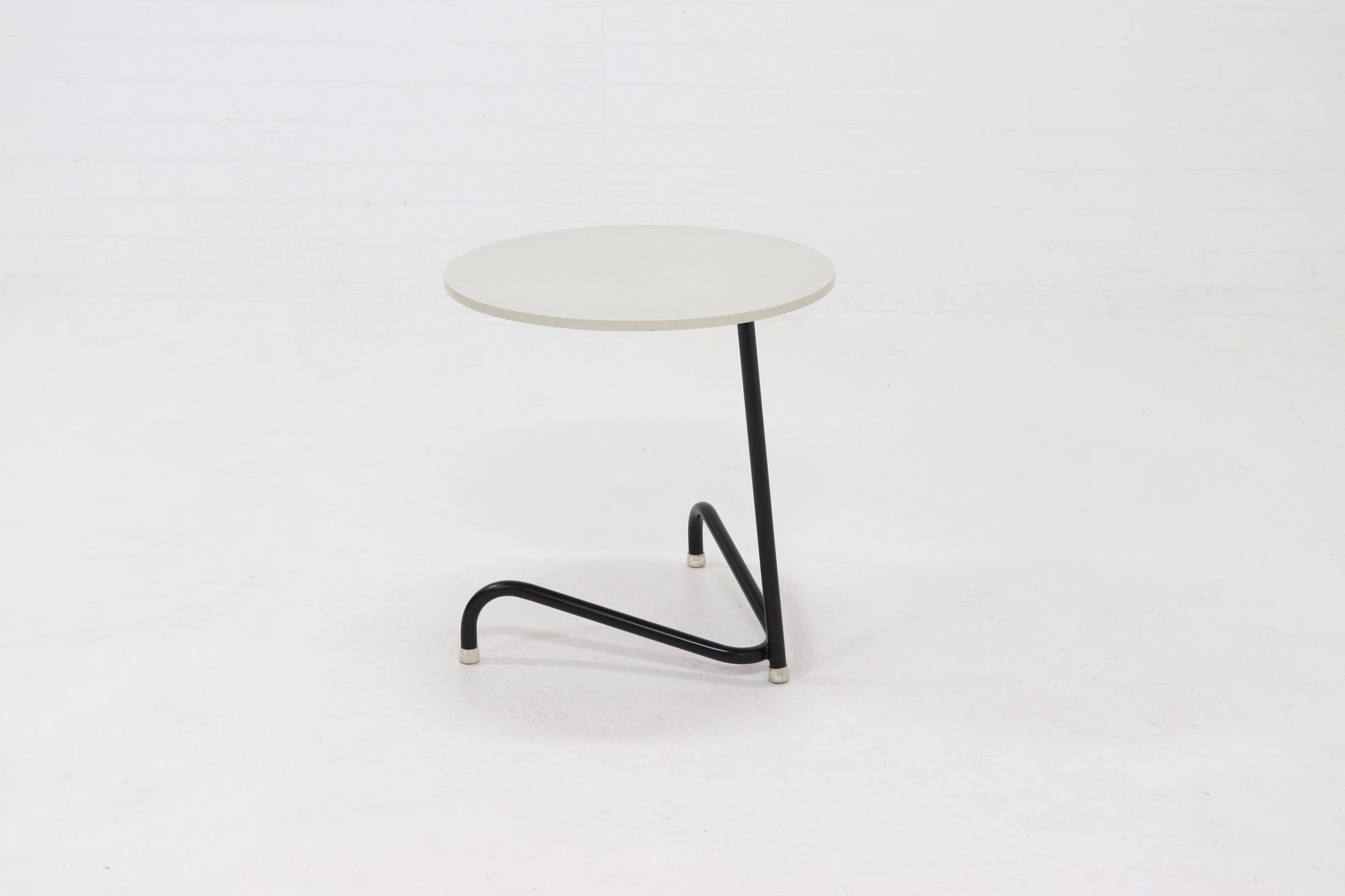 Dutch Tripod Side Table by Kuperus 1950s