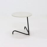 Table d'appoint tripode hollandaise par Kuperus années 1950