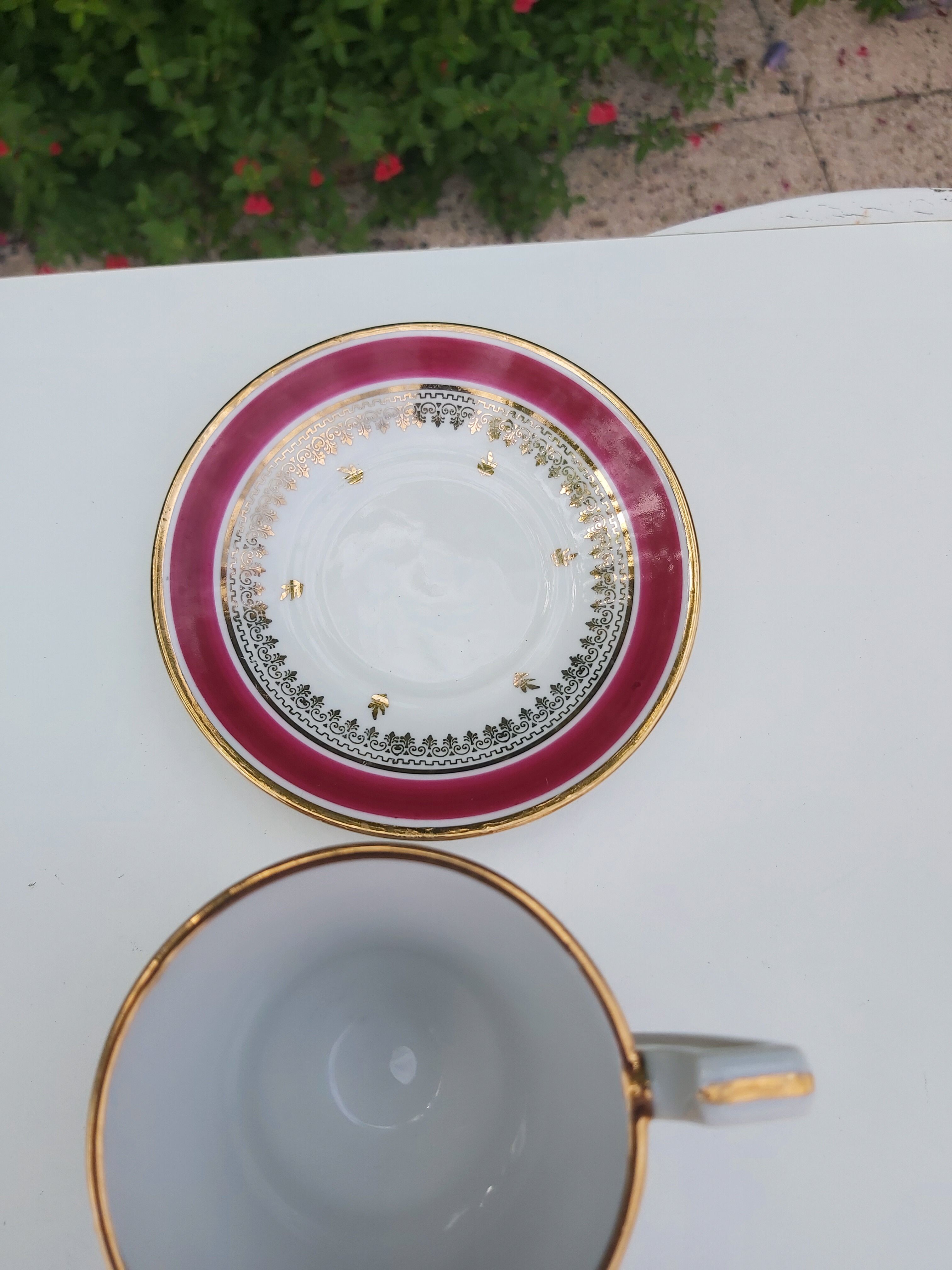 Luxury porcelain cup