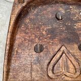 Tabouret art populaire brut