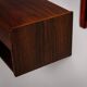Pair of Scandinavian floating nightstands in rosewood Denmark 1960