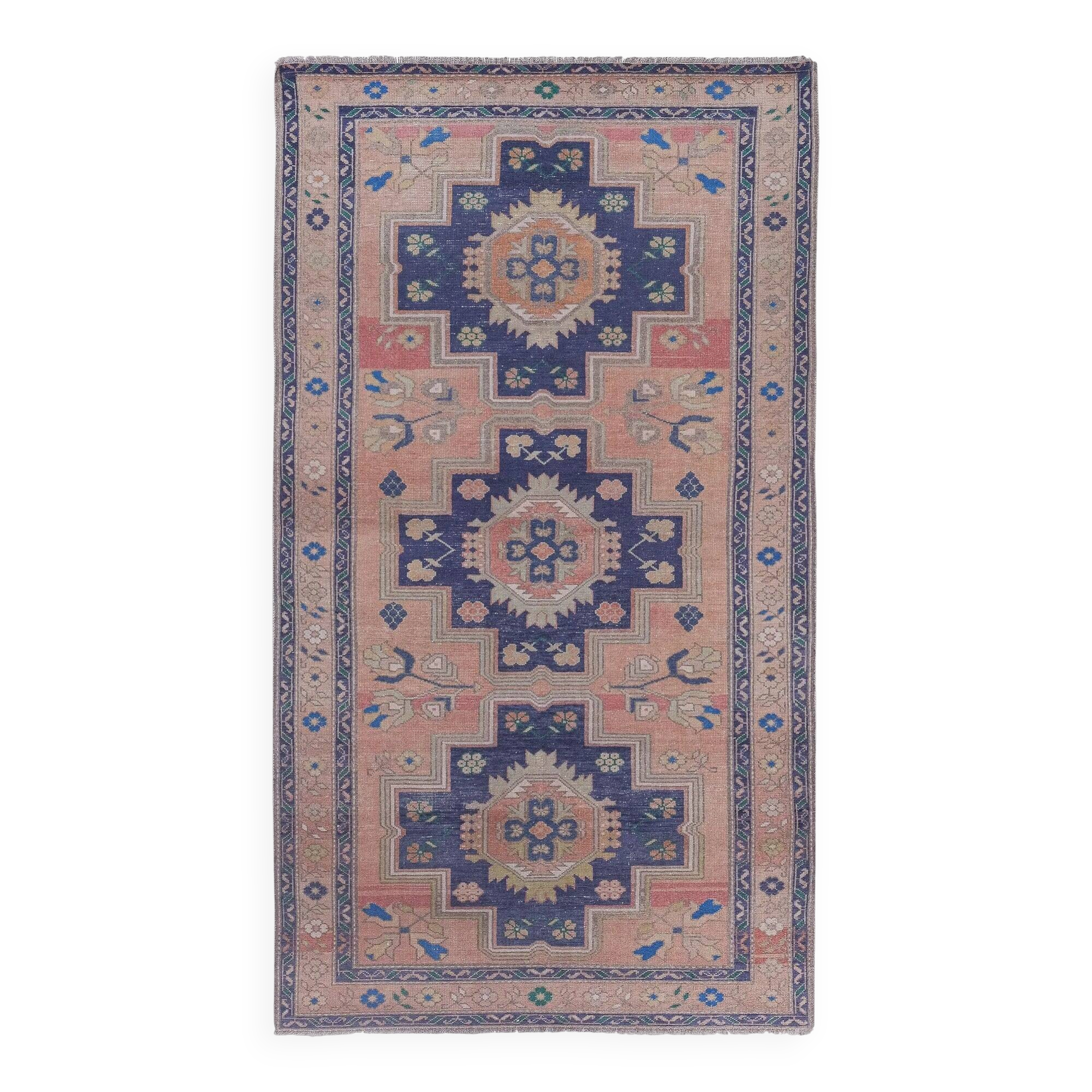 Tapis turc vintage fait main