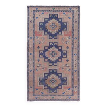 Tapis turc vintage fait main