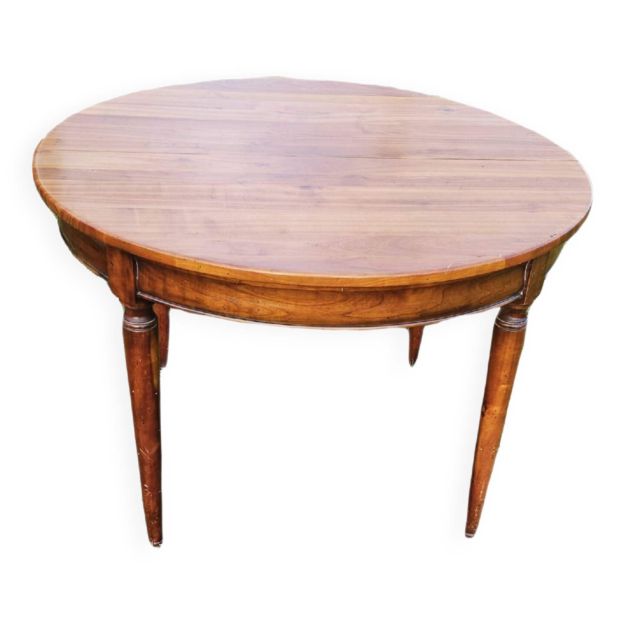 Table ronde avec rallonges
