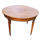 Table ronde avec rallonges