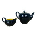 Teapot and milk jug Biarritz by Villeroy & Boch vintage ceramics