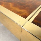 Cofee table with hidden bar by Maison Lancel