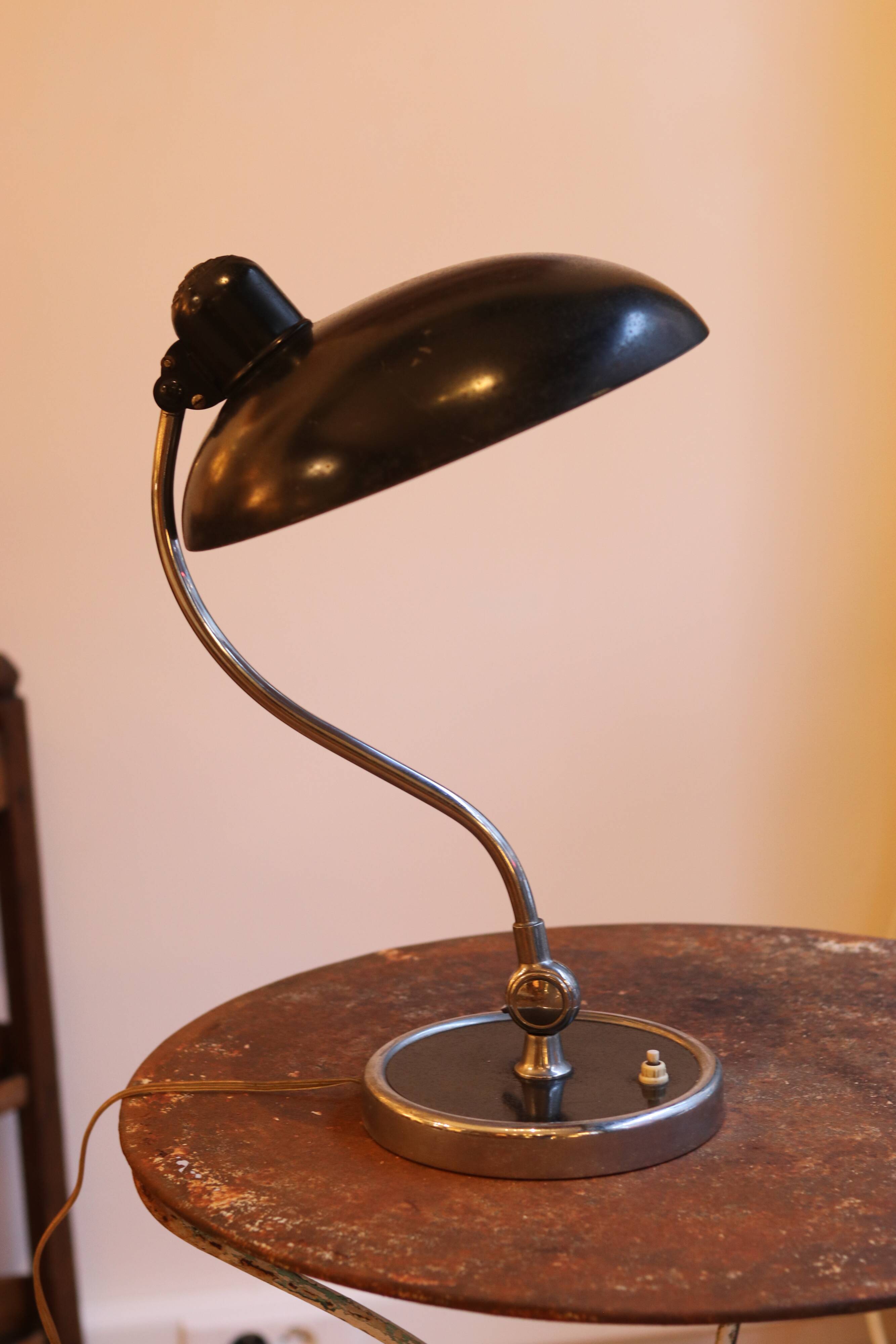 Kaiser Idell 6631 lamp, designed by Christian Dell (Bauhaus)