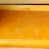 Coffee table in leather Roche Bobois years 70/80