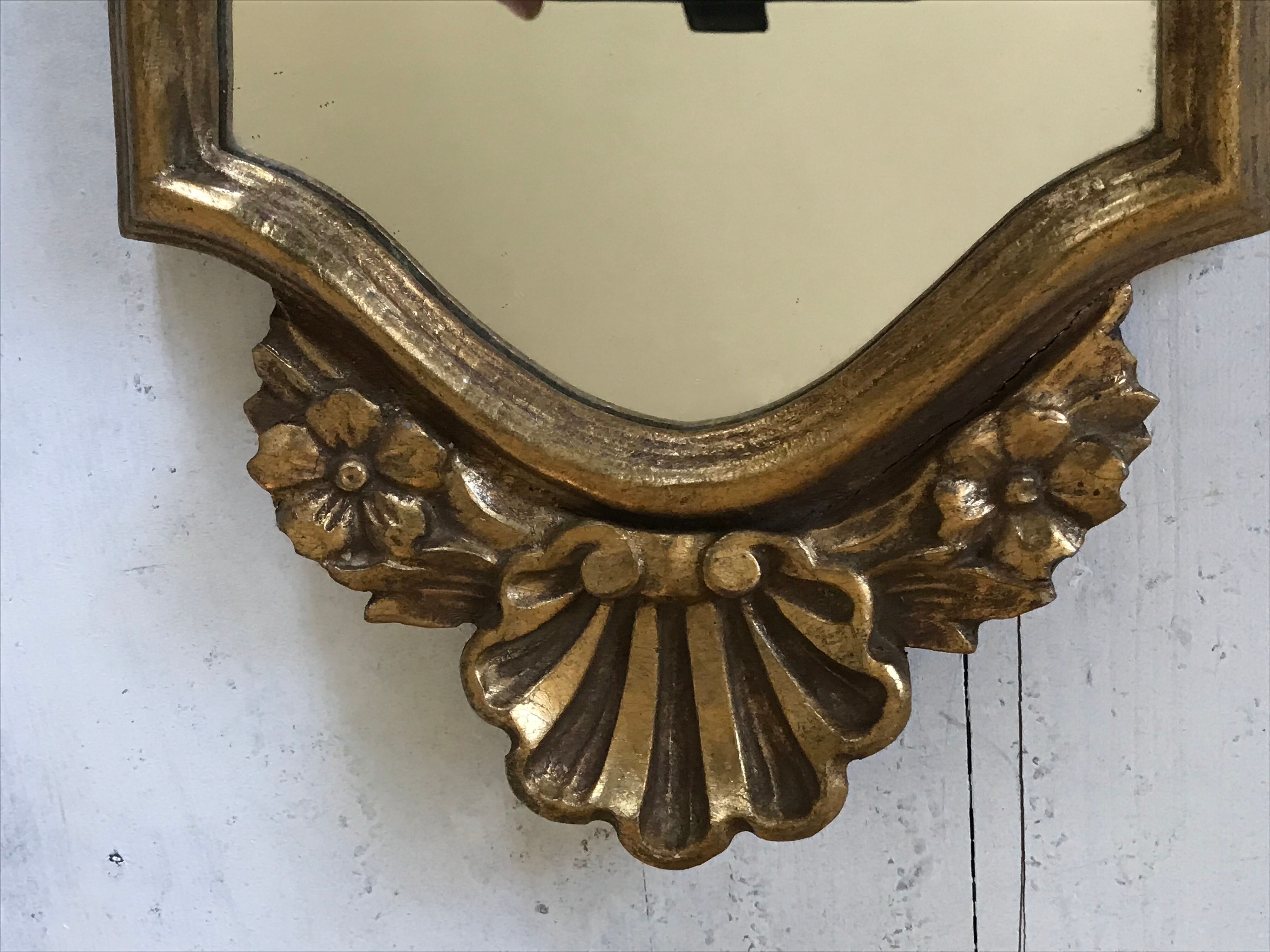 Pair of florentine wall lamps