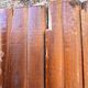 Large vintage wooden drum screen