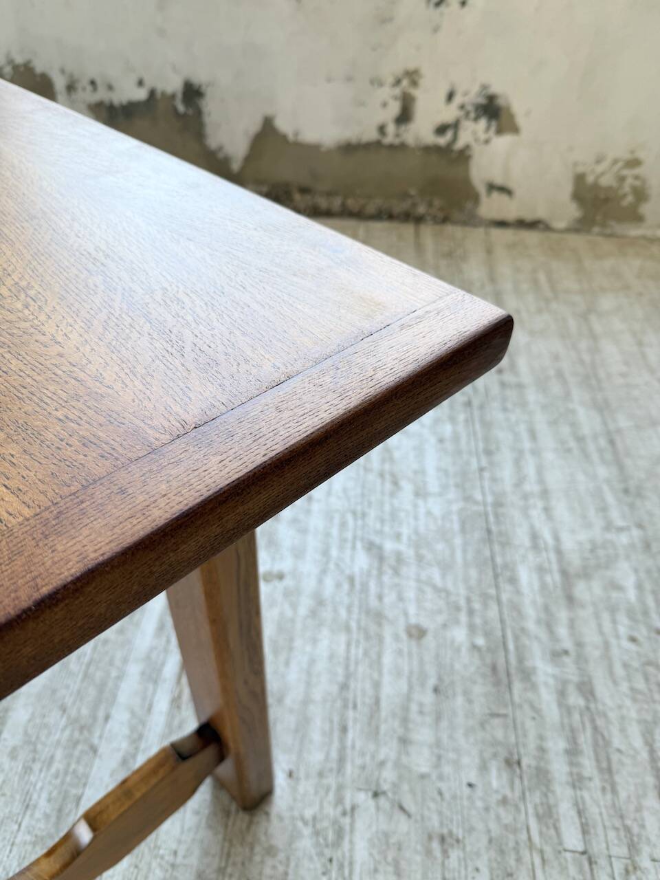 2m oak farmhouse table