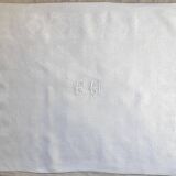 5 serviettes de table  monogrammées "EH"