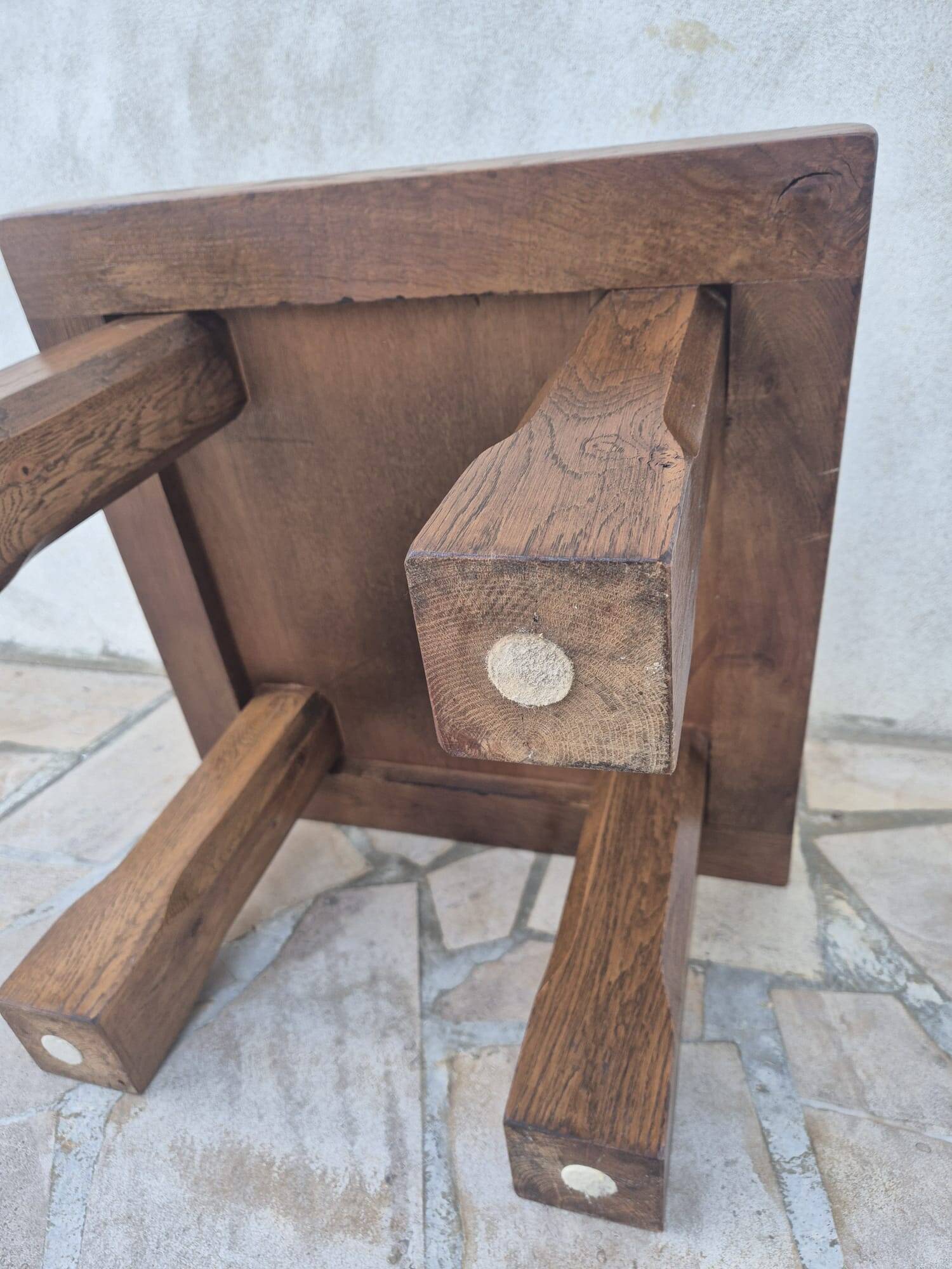 Coffee table signed P. Garnier