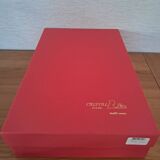 6 crystal glasses from Lorraine in the original box.