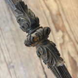 Wrought iron stool, France around 1880