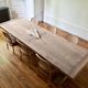 Monastery table in solid old oak – SUN 400 by 120 cm