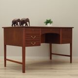 Mahogany desk, Danish design, 1970s, production: Denmark
