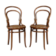 Paire de chaises bistrot 1900 n°14 luterma
