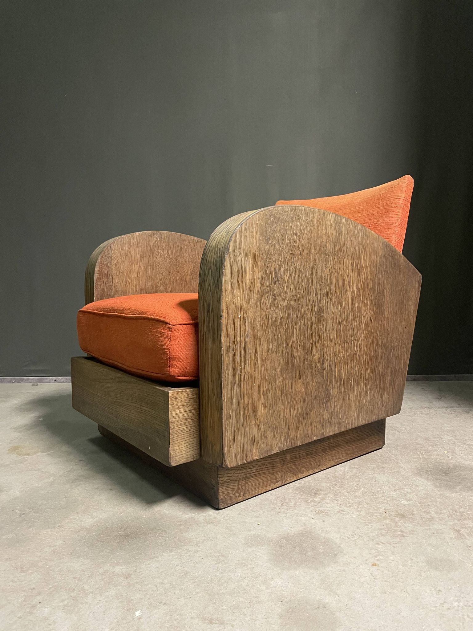 Fauteuil de salle art déco des années 1920