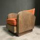 1920's art deco lounge chair