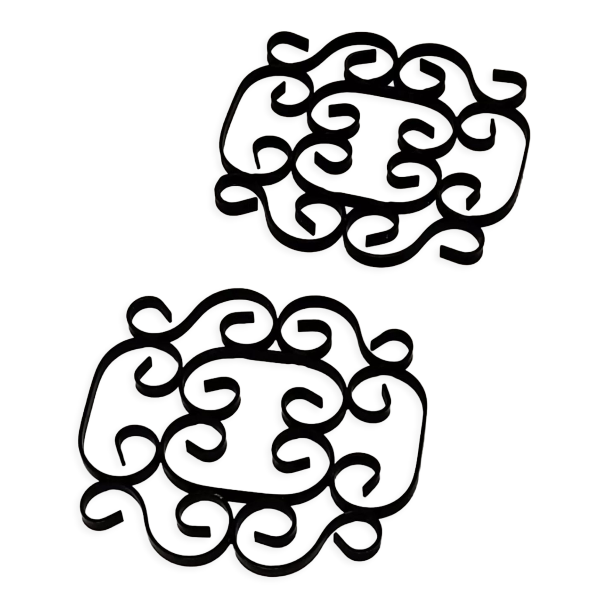 Pair of wrought iron underwear - vintage