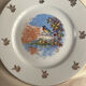 Antique Limoges porcelain plate – bird decoration – 25 cm