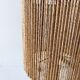 Bohemian lamp in rope
