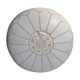 Pouf cuir